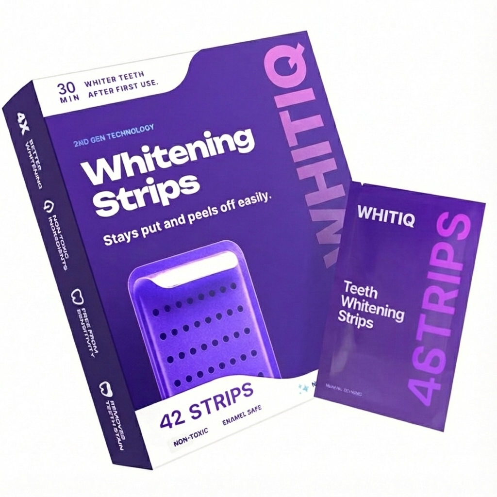 WHITIQ™ Purple Whitening Strips