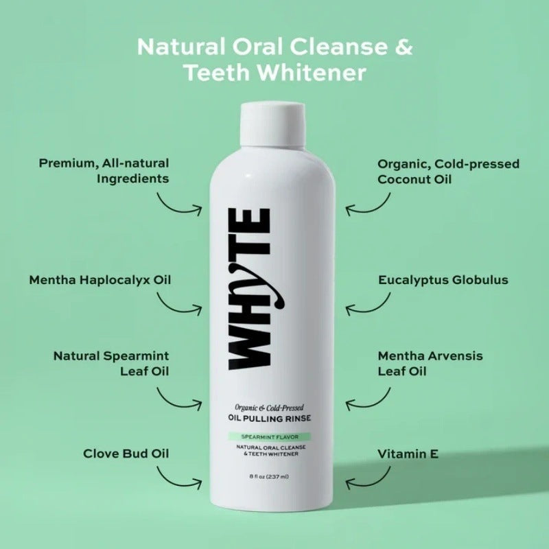 WHITIQ™ Spearmint Oil-Pulling Rinse