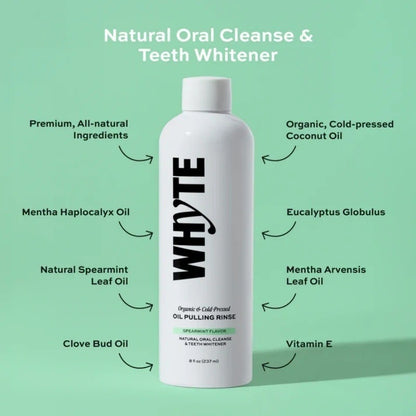 WHITIQ™ Spearmint Oil-Pulling Rinse
