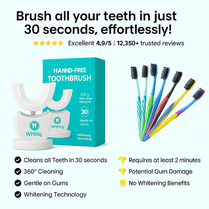 WHITIQ™ Hands-Free SmartBrush 360°