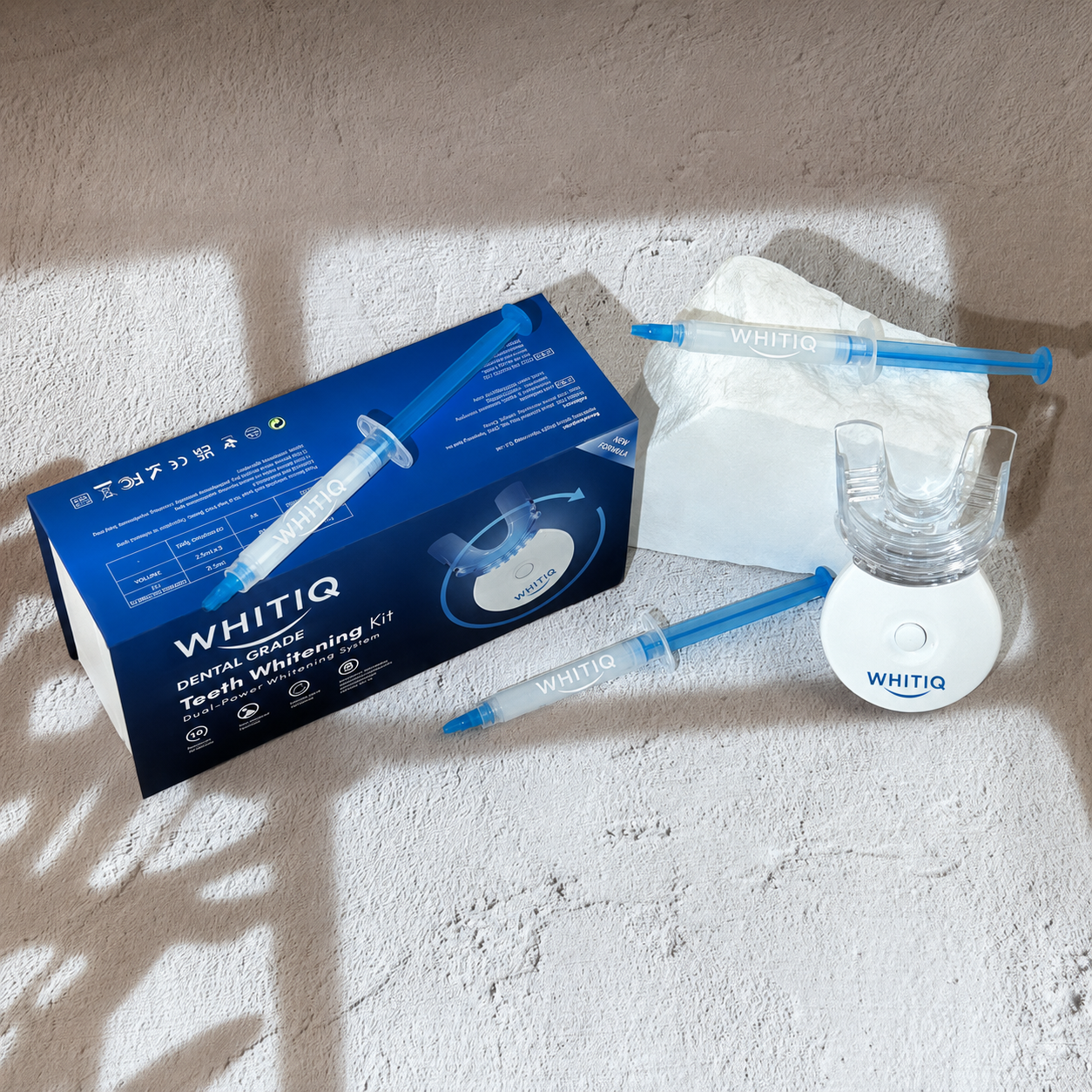 Teeth whitening device