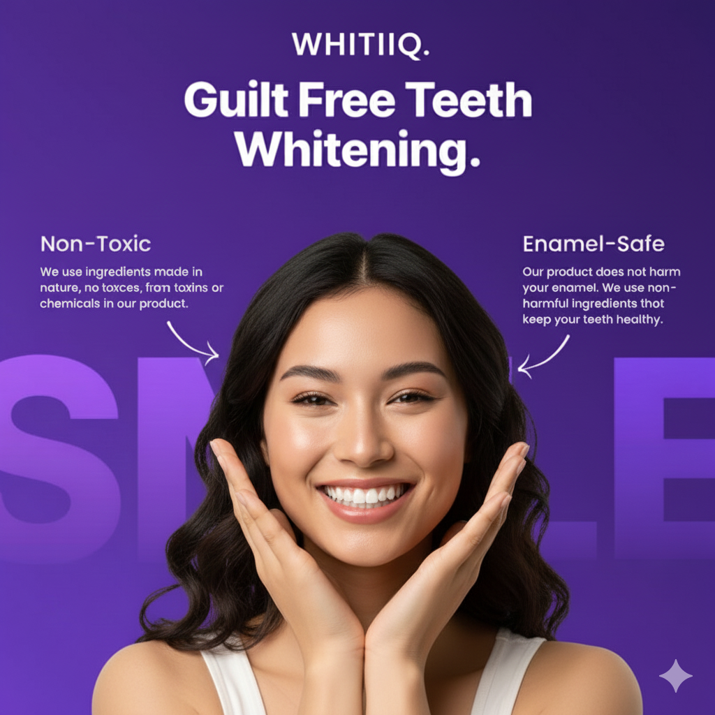 WHITIQ™ Purple Whitening Strips