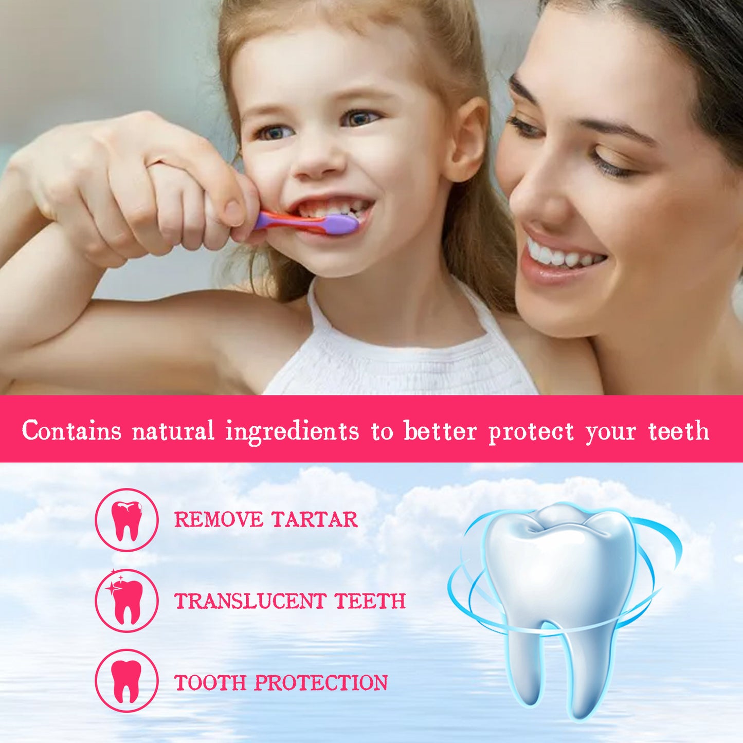 WHITIQ™ Kids Foam Toothpaste