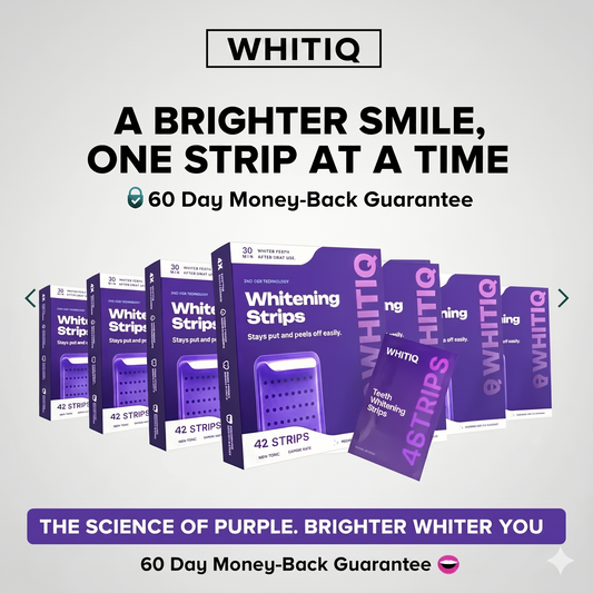 WHITIQ™ Purple Whitening Strips